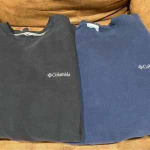 Columbia Men’s Size Large Crewneck Sweatshirts